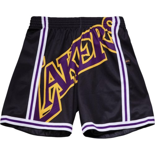 湖人队 M NBA复古球裤洛杉矶湖人队 730.1元拍2件(合365.05元/件)