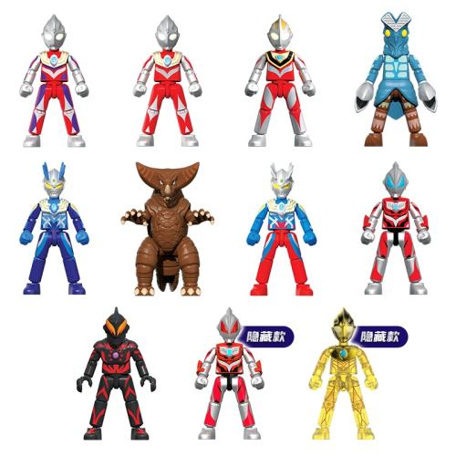 【新品】群星版第十四弹连接心愿 单只 本人已满8岁并且取得监护人同意 布鲁可积木人奥特曼手办收藏玩具 39元