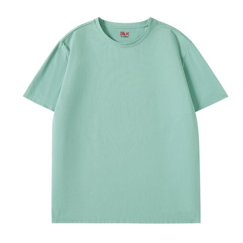 【单件装】水绿#纯色 M 班尼路S&K绿色短袖t恤男夏季冰丝 29.95元