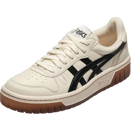 米白色/黑色 36 ASICS亚瑟士系带低帮板鞋 370.64元(需88VIP 95折)