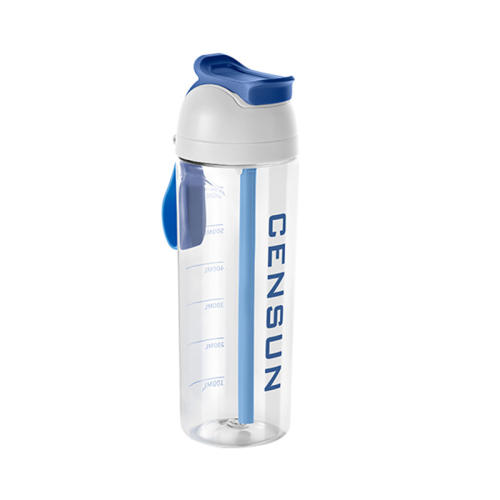 百亿补贴：白色760ml【带刻度+tritan材质】 censun吸管运动水杯男女生健身tritan耐高温成人塑料防摔便携水壶 28元