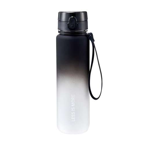 聚划算：随手杯500ml?【黑白色】 女夏季高颜值学生水壶防摔简约男 56.64元拍4件(合14.16元/件)