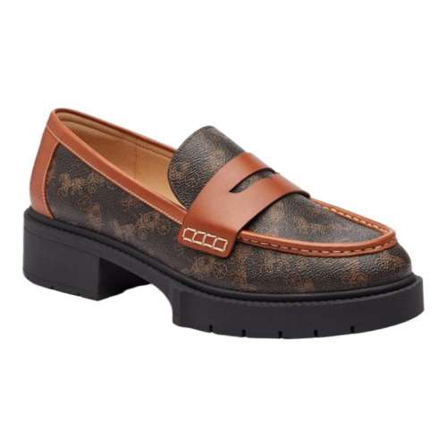 ¶ɫ/ɫ 36.5 ƷCOACH/ޢŮʿͼӡLEAHָЬ͸Ь1900Ԫ