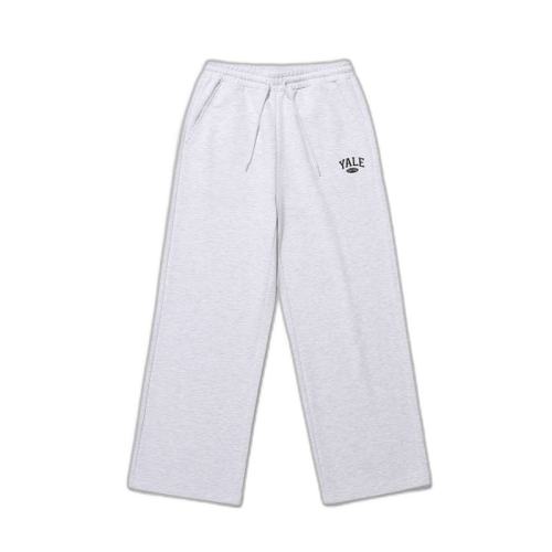 LIGHT GRAY-L ֱYALE WOMENS SMALL 2 TONE ARCH LOGO EASY SWEAT PANTS360.65Ԫ
