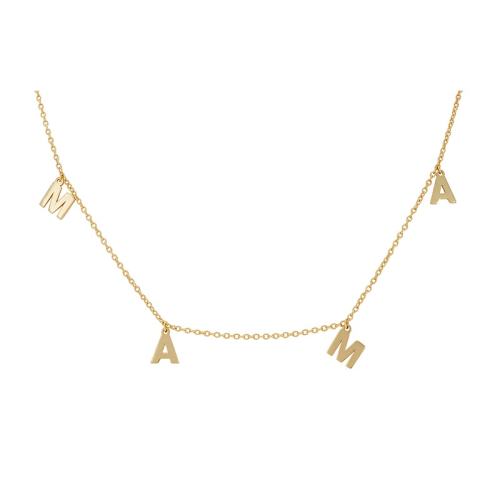 ɫ One Size ӪAdornia Mama Neckalce 14k ƽˮ - ɫ 185.06Ԫ(88VIP 95)