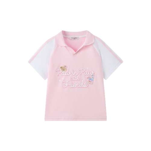 Pinkۺɫ/25 110cm СPawinPawͨСͯװ25¿ŮͯPOLOײɫT345.8Ԫ2(172.9Ԫ/88VIP 95)