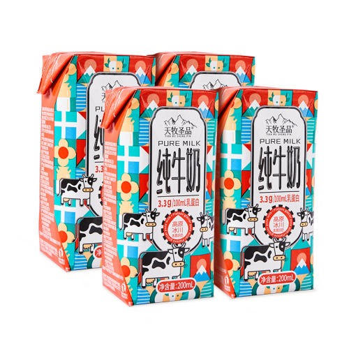 3.3gԺװ200ml*4 ʥƷţ̶ͯƷٷ콢200mlX49.8Ԫ