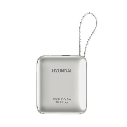 10000mAh ��ɫ��ƻ��+Type-C�ߡ��������ɴ�����22.5W��䡿����ƻ��6-16ȫϵ+��׿��� ��HYUNDAI�ִ����ᱡ����籦