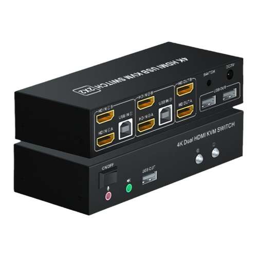 ۻ㣺HDMI 22KVMл  kvmл˫hdmi+dpչһ׼̨˫ʾ198Ԫ
