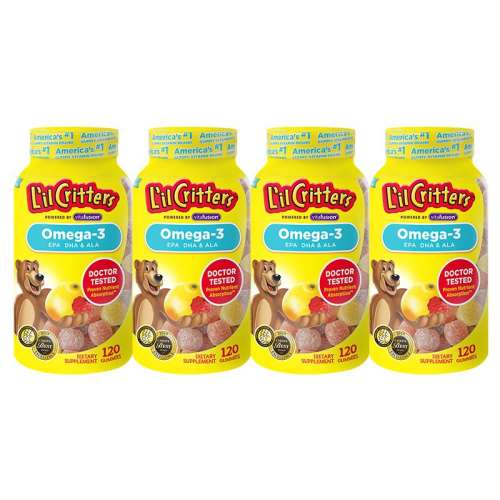 (ֱӪƼlilcrittersСǶͯDHA120)*4 ֱӪͯDHAС459.6Ԫ(88VIP 95)