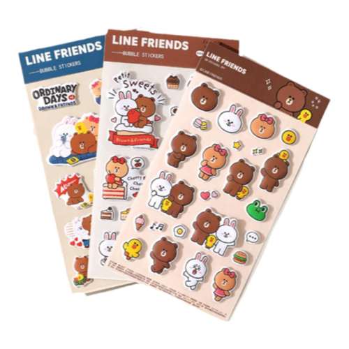 ƿ LINE FRIENDS3dͨɰֵֻֽֽֽֽߴ⸡ֽͯ9.9Ԫ