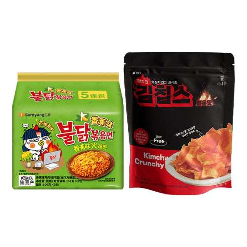 ڲ㽶ζ675gں5+ʽײζƬ40g ׷Ʒ㽶+KIMCHIPSݲζƬ55.8Ԫ