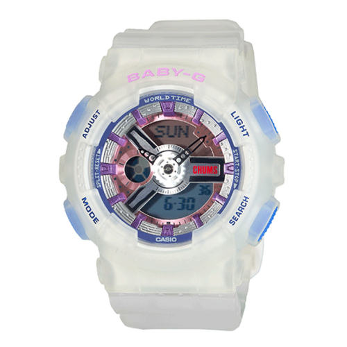 ڲBA-110XLICH25-7PF Ĥǹװ+ȱ casioŷֱŮBABY-GCHUMSBA-110XLICH25-7590Ԫ