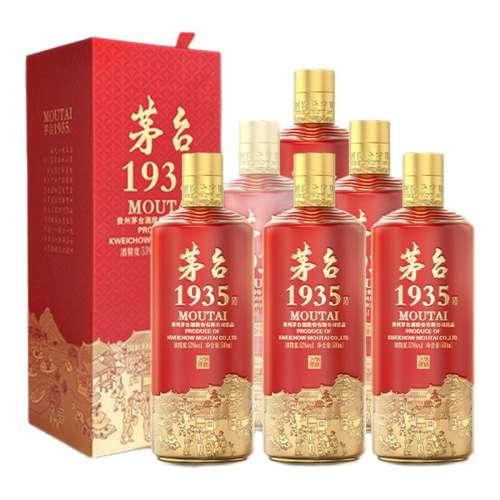 ڲę́1935 500ml*6ƿװ ę́1935Ͱ׾53500mlװղƷ콢4156Ԫ