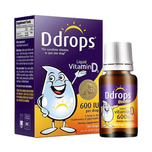 ͯD3μ 600IU 100Σ1-18꣩ DdropsάD3μٸ85.5Ԫ(88VIP 95)