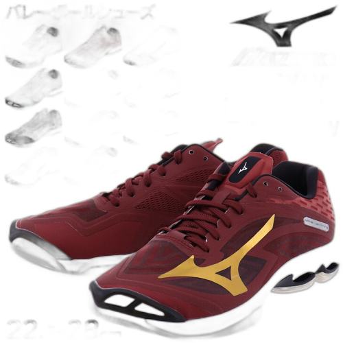 42.ɫ-ɫ 24.5cm ձֱmizuno WAVE LIGHTNING TYPE LOW ϵЬ Wave Light835Ԫ