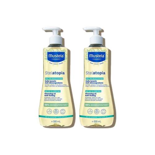 1000ml ŷֱMustela˼Ӥͯԡ500mlx2ƿװƷ
