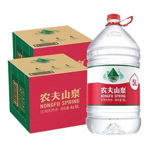 ڲ»5L*4Ͱ*2䡾ˮ/վ ũɽȪȻˮ5L*4Ͱ*2ؼ۴ƿ5ͰװˮǿȪˮ67.8Ԫ