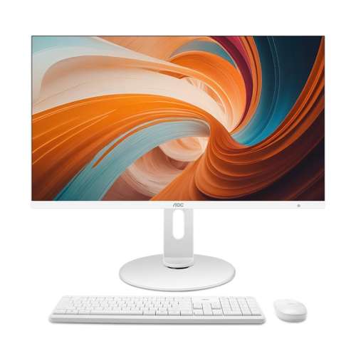 27Ӣ��IPS��/֧�ֱڹҡ����Ű�ɫ�� �ĺ�N5095/16G/512G��̬ AOC����IPS��һ������� 27Ӣ��