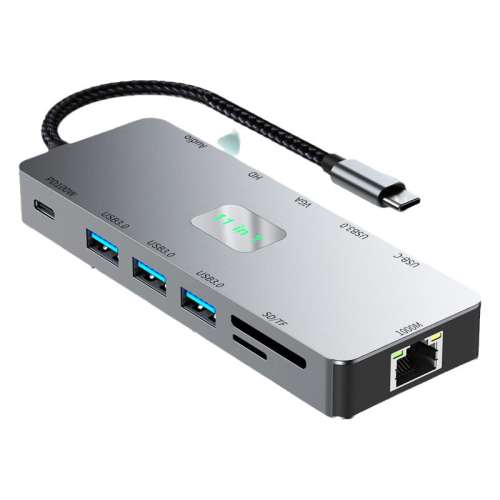 11 ǧ+usb3.0*3+HDMI+VGA+sd/tf3.0+PD 2411 usb-cչǧ4K123.2Ԫ