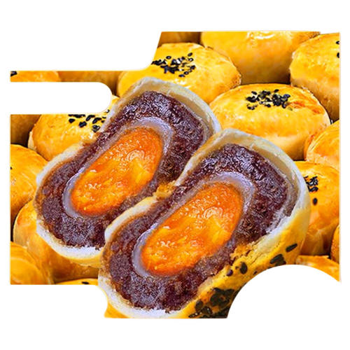 紫薯味：蛋黄酥1包送1包【共2包】 早餐蛋黄酥咸蛋黄单独包装红豆紫薯中式糕点特产休闲零食品雪媚娘 5.28元