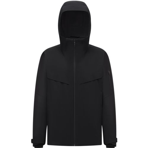 浮光绿4742 165/88A 休闲商务短款羽绒服波司登连帽 实付1369元