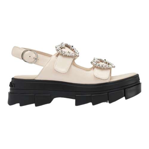 ��ݿ��˴��Ƥ� SW3705079-BEI 35 Stuart Weitzman/SW LOVEBUCKLE SPORT SANDAL ˮ�����κ����Ь