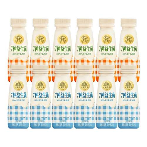 ��������7��������220g*12ƿѧ����ͯ��ͷ�ζ��������ţ����ţ�� ԭζ7��������220g*6ƿ