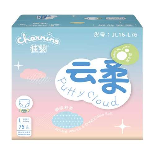 ��Ӥ������Ƭʽ�ɳ���L-3XL��������͸����ˬ������Ů������ʪ ������L ��76Ƭ