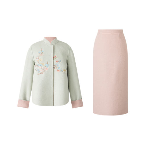 ��ȹ XS ����һ�� ��֪���ֹ���-˫�洩��100��ë˫�����廨����+��ȹ