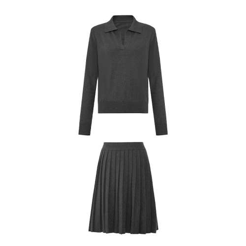 ��ɫ ���� ����Ӫ��Petit Bari ��Լ�߽�POLO����֯����+����ȹ��װ����