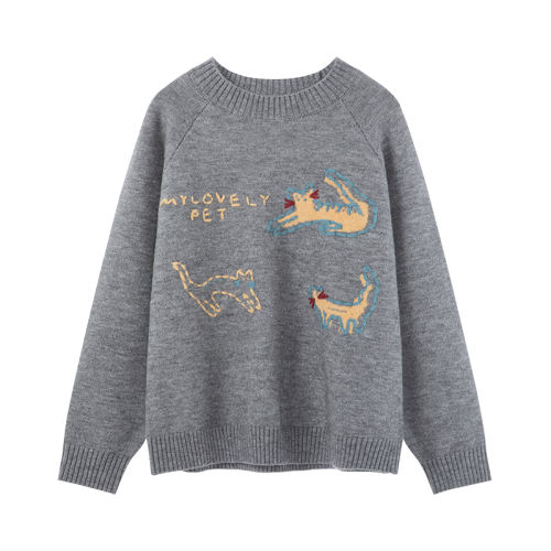 ��ɫ S LAGOGO����������Ȥ����Сè��֯