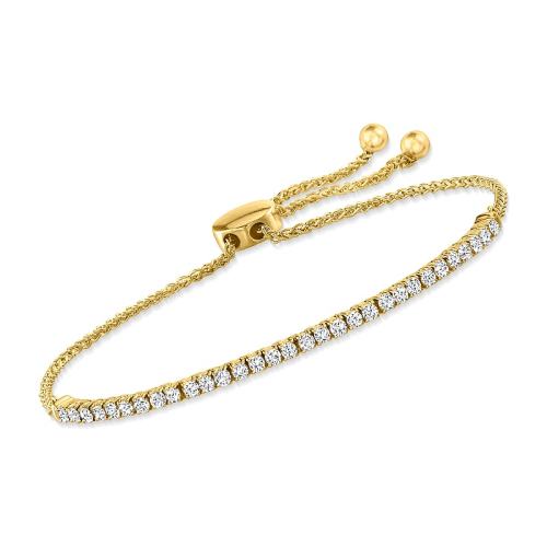 ��ɫ�� One Size ��Ӫ 14 �����ƽ� Ross-Simons ��ʯ�� Bolo ���� - ��ɫ ������