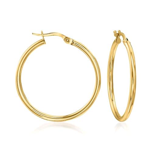 ��ɫ One Size ��Ӫ Ross-Simons ����� 2 ���� 18 �ڻƽ�Ȧ�ζ��� - ��ɫ ����