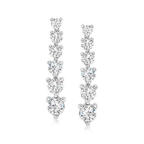 ��ɫ�� One Size ��Ӫ 14kt �׽� Ross-Simons ��ʯ�������Ե�ʽ���� - ��ɫ ����