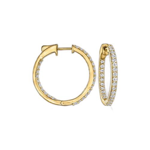 ��ɫ�� One Size ��Ӫ Ross-Simons ��ʯ���⻷״������18kt �ƽ�ƴ��� - ��ɫ ��