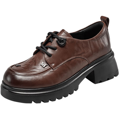 ��ɫ 35 �������Ƥ����ָ�ЬŮ2025�＾��Ӣ�׷絥ЬСƤЬ����Ь��Ь��