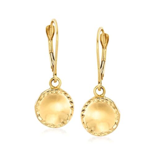 ��ɫ One Size ��Ӫ Ross-Simons ����� 14kt �ƽ�Բ�ε�ʽ���� - ��ɫ ������