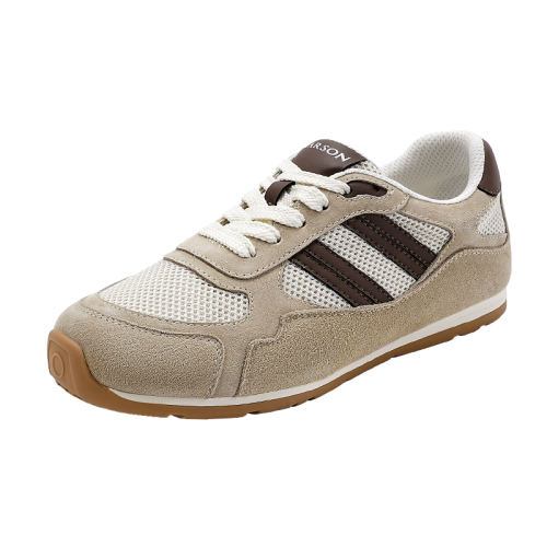 ǳ�Һ�ɫ��Ƥ��/֯��/���ϲ��ϻ��� 35 ��ɭ��������ЬŮ2025�����¿�ϵ��ƽ��͸���˶�ЬHWCS250123