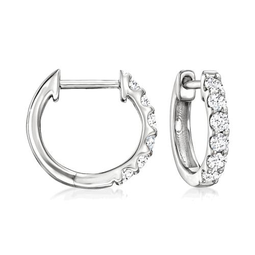 ��ɫ�� One Size ��Ӫ Ross-Simons 925 ��ʵ����������ʯȦ�ζ��� - ��ɫ ������