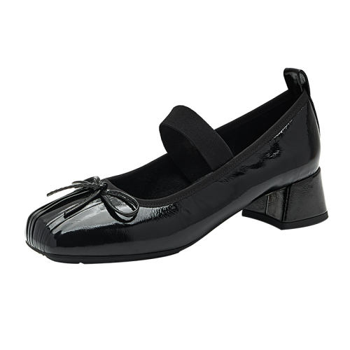 ��ɫţƤ��(Ϳ�������) 35 ��ɭ������ŮЬ�＾�¿�Ÿ۷�ָ���ЬСƤЬHWL240118