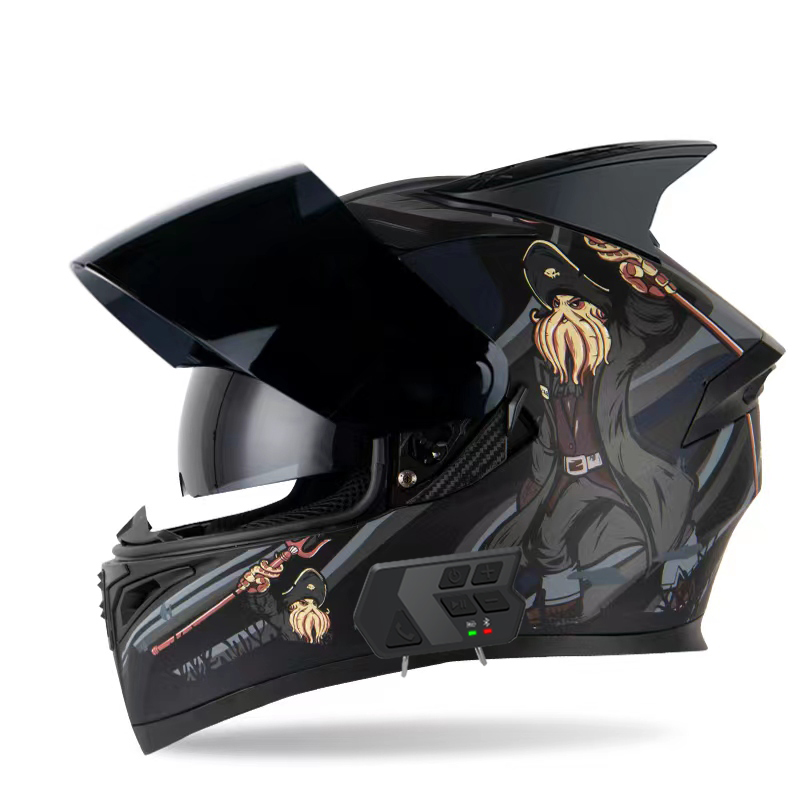 JieKai�ݿ�Ħ�г�ͷ��ȫ���������������ļ��綯���������а�ȫñ