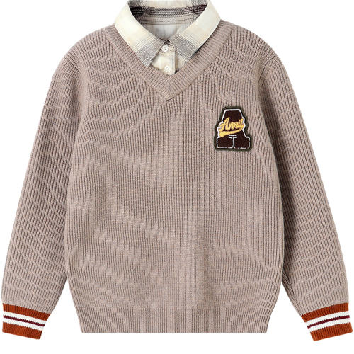 ���ֿ� 120cm ���̳�ͬ����ζ�ͯװ��ͯ����ë����֯��2025���¿�AB544034