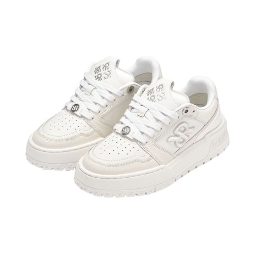 ��ɫ 36 ����RARE����ŮЬ2025�ﶬ�¿�Rich Maxϵ�а�ɫţƤ������Ь