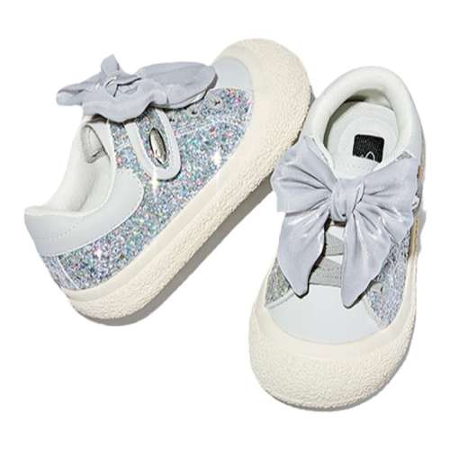 23码 炫彩精灵粉（深口） 女童水晶运动鞋软底斯纳菲 159元