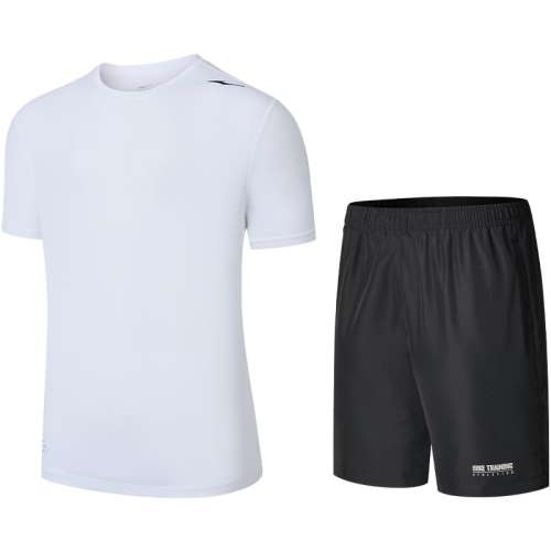 雾化蓝 M erke/鸿星尔克运动套装男 267元拍3件(合89元/件)