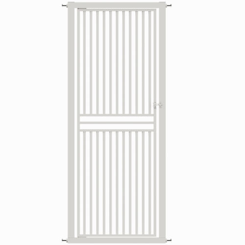 白色高度190厘米【上下支撑】 宽度74厘米内，下单备注实际宽度高度 过机器人防猫门栏宠物围栏加密厚 211元