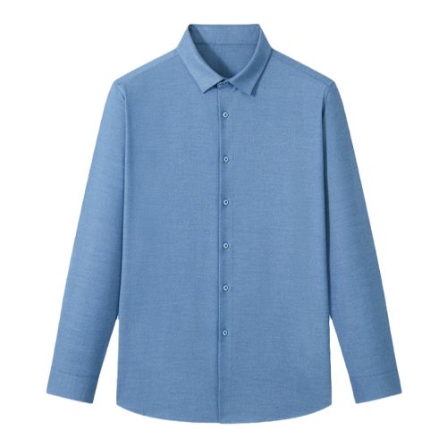 百亿补贴：B1蓝色 170/92B 红豆方领商务休闲舒弹长袖衬衫 159.9元