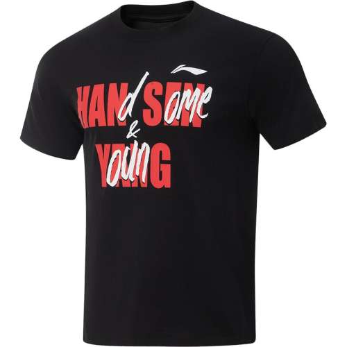 聚划算：米色 M 李宁圆领男印花休闲短袖文化衫 413.01元拍3件(合137.67元/件)