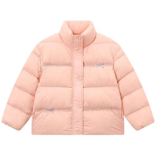 聚划算：粉色 120cm 笛莎官方旗舰店女童羽绒服 164元